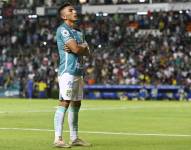 Ángel Mena, ofensivo ecuatoriano del León de México.