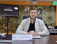 Augusto Verduga en el Pleno del Consejo de Participación.