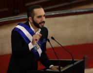 El presidente salvadoreño Nayib Bukele, en una fotografía de archivo.