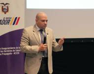 Juan Bernardo Sánchez durante un evento oficial este 2025.