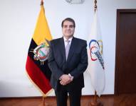 Álvaro Román Márquez llegó a las instalaciones del Consejo de la Judicatura para asumir la Presidencia del máximo organismo el pasado 25 de enero de 2023.