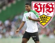 Jeremy Arévalo, delantero ecuatoriano.