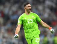 El 'Dibu' Martínez resaltó con Argentina.