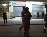 Un hecho violento alarmó a los comerciantes del centro de Guayaquil.
