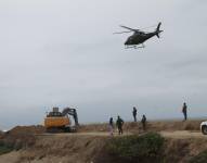 Operativo de destrucción de pistas clandestinas en Manabí