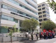 Imagen del edificio de la Corte Constitucional.