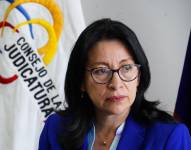 Solanda Goyes, vocal del Consejo de la Judicatura.