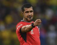 El árbitro Roddy Zambrano en la Copa América 2019