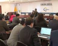 Audiencia en el caso Petroecuador