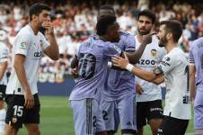 Vinícius Junior recibió insultos racistas en el partido entre el Valencia vs. Real Madrid