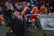 Foto de archivo del presidente de Venezuela, Nicolás Maduro, y la primera dama, Cilia Flores.
