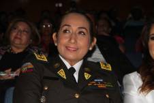 Ex Comandante de la Policía, Tannya Varela.