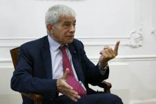 Fotografía de archivo del ministro de Justicia de Argentina, Mariano Cúneo Libarona, en una entrevista con EFE en Madrid.