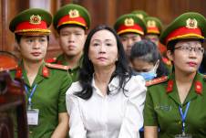 La vietnamita, Truong My Lan, en una audiencia judicial