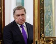 Yuri Ushakov, asesor internacional del Kremlin, en una imagen de archivo.