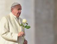 Imagen de archivo del papa Francisco.