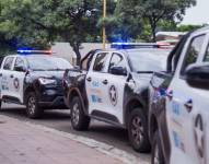 Imagen de las camionetas de Segura EP, la empresa de seguridad municipal de Guayaquil.