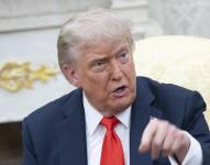 Fotografía de archivo del presidente de EE.UU., Donald Trump.