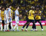 Moisés Caicedo salió expulsado en el Ecuador vs. Argentina por las Eliminatorias Sudamericanas.