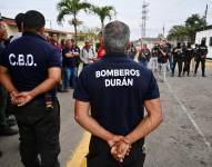El Cuerpo de Bomberos de Durán es una de las instituciones intervenidas ante nexos con el crimen organizado.