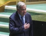 El secretario general de la ONU, António Guterres.
