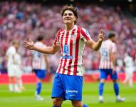 Julián Álvarez anotó dos goles para la victoria del Atlético de Madrid al Real Madrid