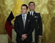 El presidente de Ecuador, Daniel Noboa.