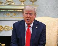 El presidente de Estados Unidos, Donald Trump, el pasado 3 de septiembre, durante una reunión en el Despacho Oval de la Casa Blanca, en Washington D. C. (EE.UU.).