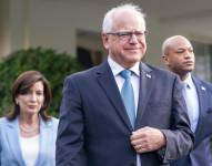 Fotografía de archivo del 03 de julio de 2024 que muestra al gobernador de Minnesota, Tim Walz.