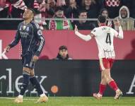 El delantero francés del Real Madrid, Kylian Mbappé, lamentó la derrota del cuadro madrileño ante el Girona en la Liga de España.