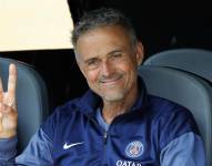El entrenador del París Saint-Germain, Luis Enrique, en el partido contra Seattle Sounders por el Mundial de Clubes