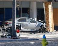 Auto que ocasionó el accidente en Florida, Estados Unidos.