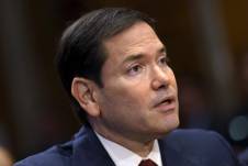 El secretario de Estado de EE.UU., Marco Rubio, en el Capitolio de los Estados Unidos en Washington D. C., EE. UU., el 11 de septiembre de 2025.