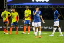 Kendry Páez no ha brillado con la selección de Ecuador en el Sudamericano sub 20.