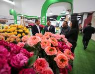 Fotografía de archivo de Expo Flor Ecuador. Las flores representan uno de los productos no petroleros más destacados de las exportaciones ecuatorianas en 2025.
