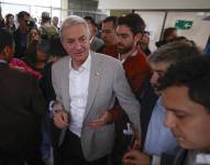 José Antonio Kast, llegó a votar este domingo, durante la segunda vuelta presidencial en Chile en Paine (Chile).