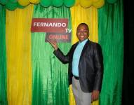 Foto de Fernando Álvarez, comunicador del cantón Salitre, Guayas.