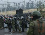Manifestaciones en Ibarra.