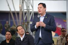 Cristian Eduardo Zamora Matute tiene 42 años y es alcalde de Cuenca desde el 14 de mayo de 2023.