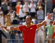 Rafael Nadal, durante los Juegos Olímpicos de París