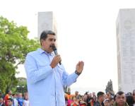 Fotografía cedida por Prensa Miraflores donde se observa al presidente venezolano, Nicolás Maduro, en un acto de Gobierno.