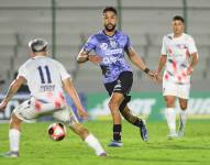 Jeison Medina en el primer partido amistoso de Independiente del Valle ante San Lorenzo en el torneo amistoso Serie Río de la Plata.