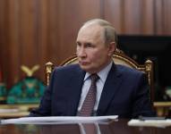 Foto del presidente ruso Vladimir Putin en el Kremlin en Moscow, Russia, el 11 September 2025.