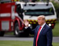 Fotografía de archivo en donde se ve al presidente estadounidense, Donald Trump. EFE/SHAWN THEW