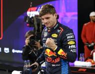 El piloto neerlandés Max Verstappen (Red Bull) en las pruebas clasificatorias del Gran Premio de Baréin