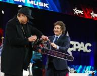 Milei inauguró así su agenda en Estados Unidos.