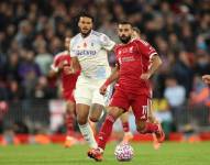 Imagen de archivo del egipcio Mohamed Salah, delantero del Liverpool.