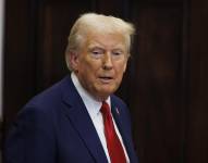 El presidente de EE. UU., Donald Trump.