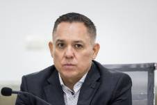 Fotografía de archivo en el que se ve al rector del Consejo Nacional Electoral (CNE) de Venezuela, Carlos Quintero.