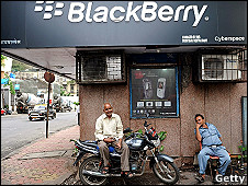 India le da una prórroga de dos meses a Blackberry